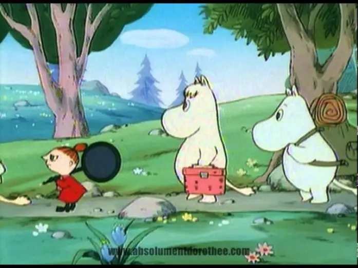 Видео к сериалу Муми-тролли — Générique LES MOOMINS [HD]
