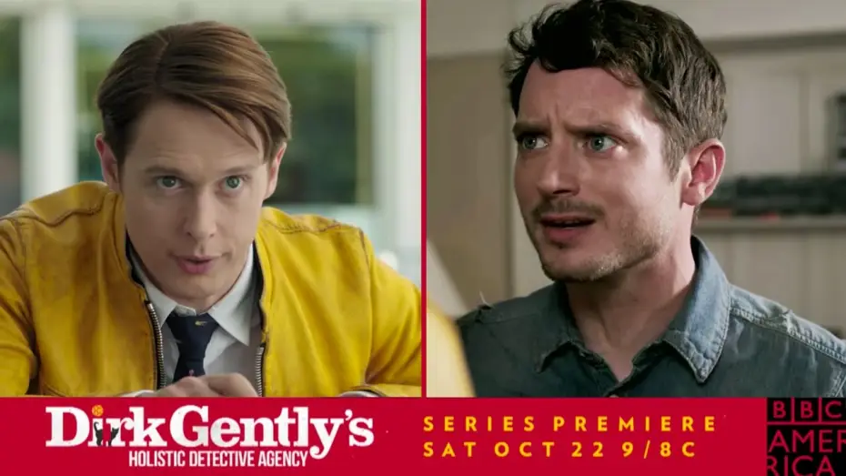 Видео к сериалу Холистическое детективное агентство Дирка Джентли  — Dirk Gently's Holistic Detective Agency - TRAILER 3 - Saturday, October 22 at 9/8c