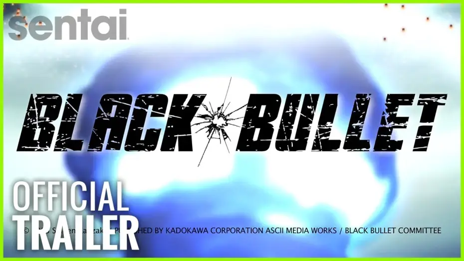 Видео к сериалу Чёрная пуля — Black Bullet Official Trailer