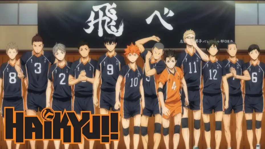 Видео к сериалу Волейбол!! — Haikyu!! - Opening 2 | Ah Yeah!!