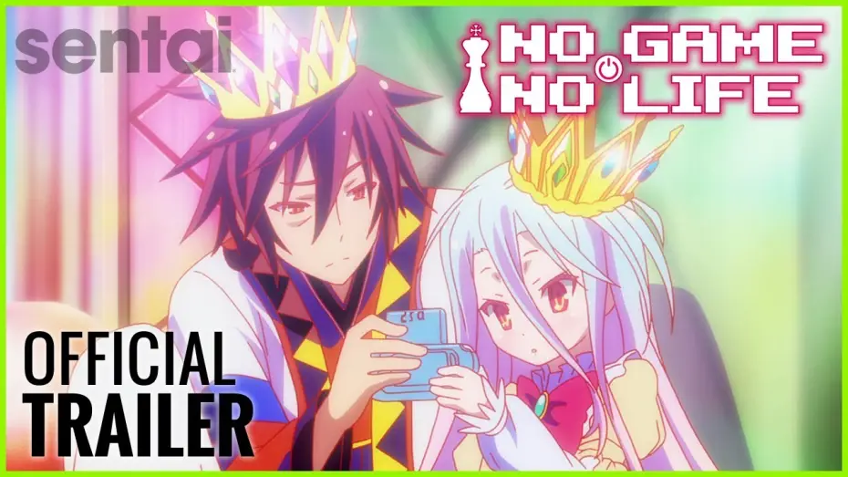 Видео к сериалу Нет игры – нет жизни — No Game, No Life Official Trailer