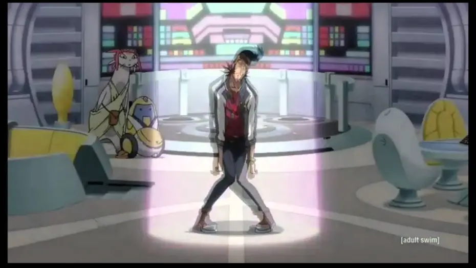 Видео к сериалу Космический Денди — The Greatest Scene of Space Dandy to Date.