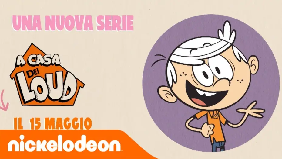 Видео к сериалу Мой шумный дом — A casa dei Loud | Anteprima il 15 maggio | Nickelodeon Italia