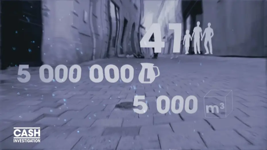 Видео к сериалу Cash Investigation — Nîmes, la fuite qui valait 5 millions de litres - Cash investigation
