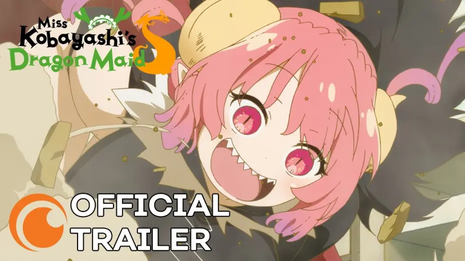 Видео к сериалу Кобаяси и её горничная-дракон — Miss Kobayashi's Dragon Maid S — Miss Kobayashi's Dragon Maid S | OFFICIAL TRAILER