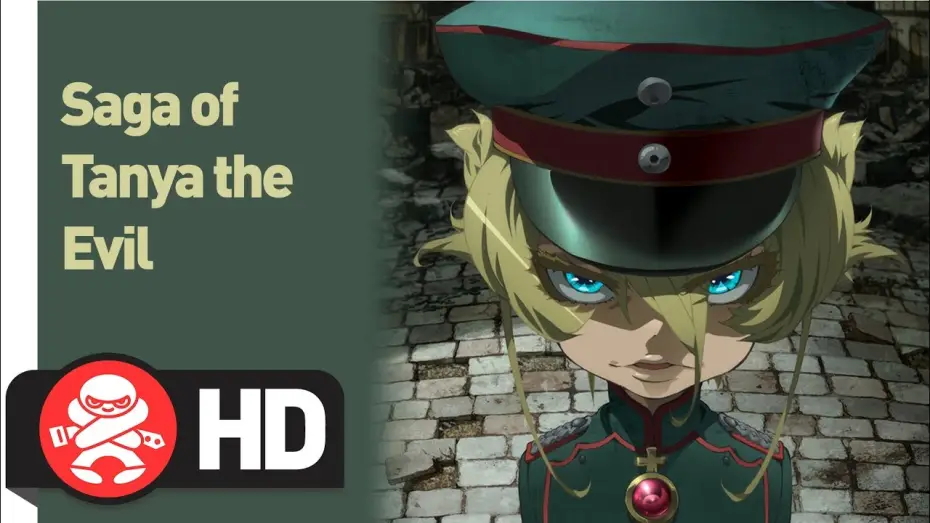 Видео к сериалу Военная хроника маленькой девочки — Saga of Tanya the Evil Complete Series DVD / Blu-Ray Trailer