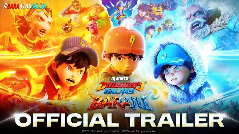 Видео к сериалу BoBoiBoy Galaxy — Бобойбой Галактика: Бараджу — BoBoiBoy Galaxy Baraju | Official Trailer