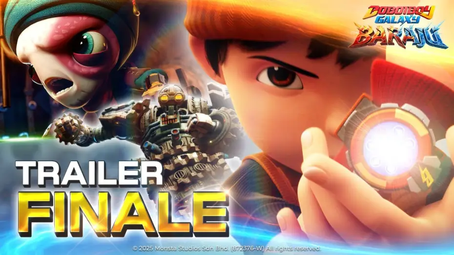 Видео к сериалу BoBoiBoy Galaxy — TRAILER FINALE | BoBoiBoy Galaxy Baraju