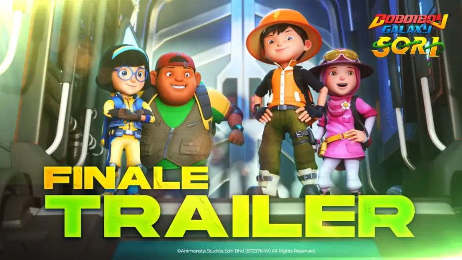 Видео к сериалу BoBoiBoy Galaxy — BoBoiBoy Galaxy SORI | FINALE TRAILER 🍃☀️