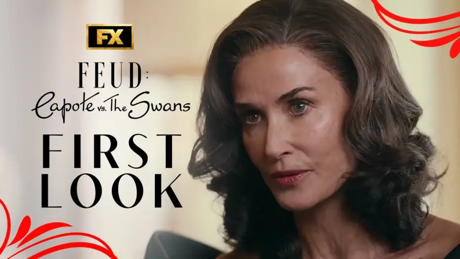 Видео к сериалу Вражда — Капоте против лебедей — Feud: Capote Vs. The Women – Portraits of a Swan: First Look