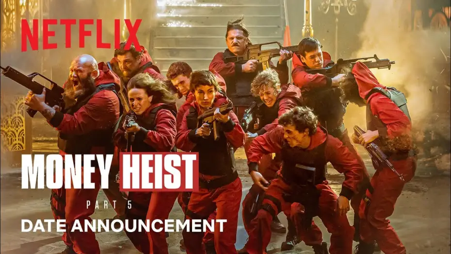 Видео к сериалу Бумажный дом — Money Heist: Part 5 | Date Announcement | Netflix