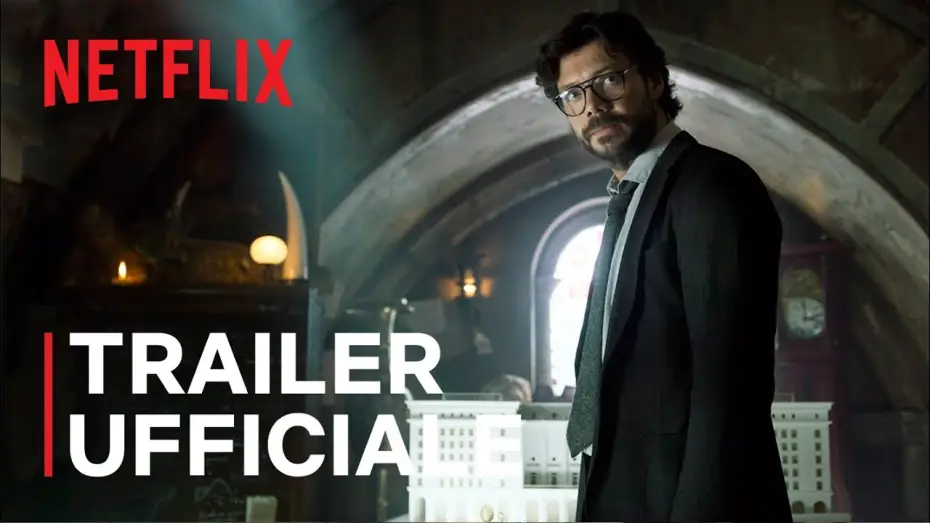 Видео к сериалу Бумажный дом — La casa di carta - Parte 4 | Trailer | Netflix Italia