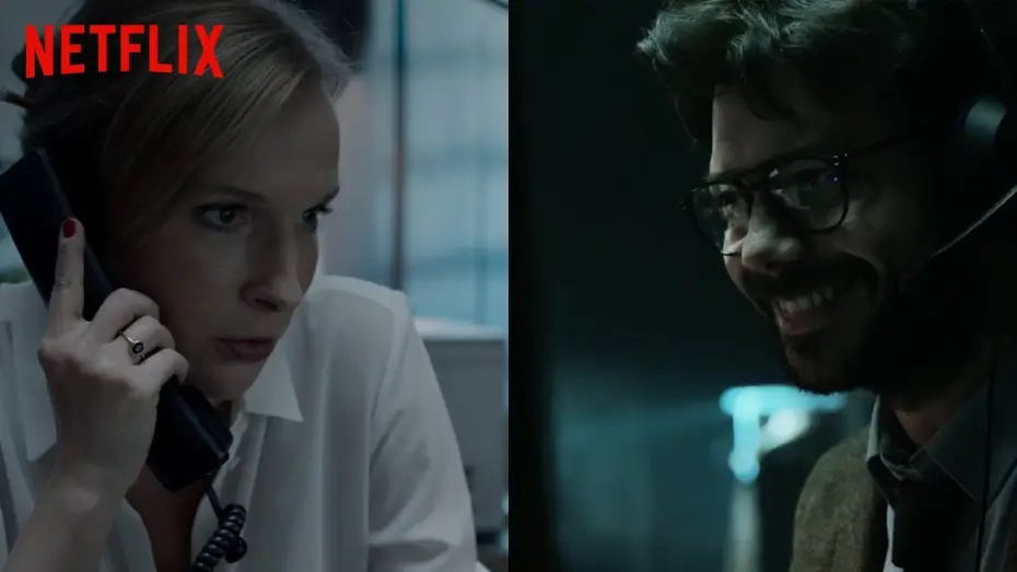 Видео к сериалу Бумажный дом — Profesor i Urząd Skarbowy | Dom z papieru | Netflix