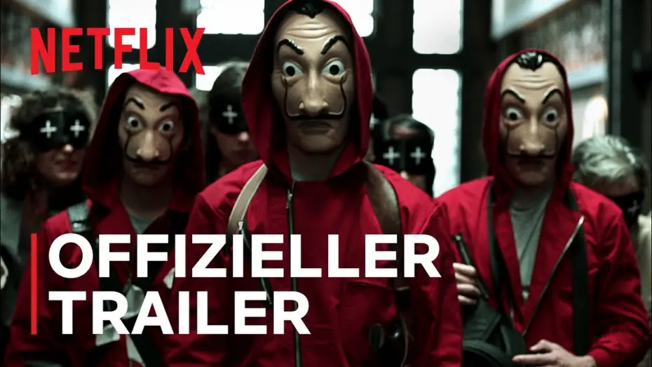 Видео к сериалу Бумажный дом — Haus des Geldes | Serien-Trailer | Deutsch HD
