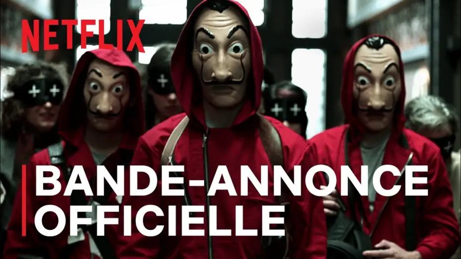 Видео к сериалу Бумажный дом — La casa de papel | Bande-annonce de la série VF | Netflix France
