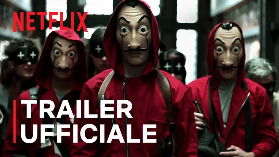 Видео к сериалу Бумажный дом — La casa di carta | Trailer della serie | Netflix Italia