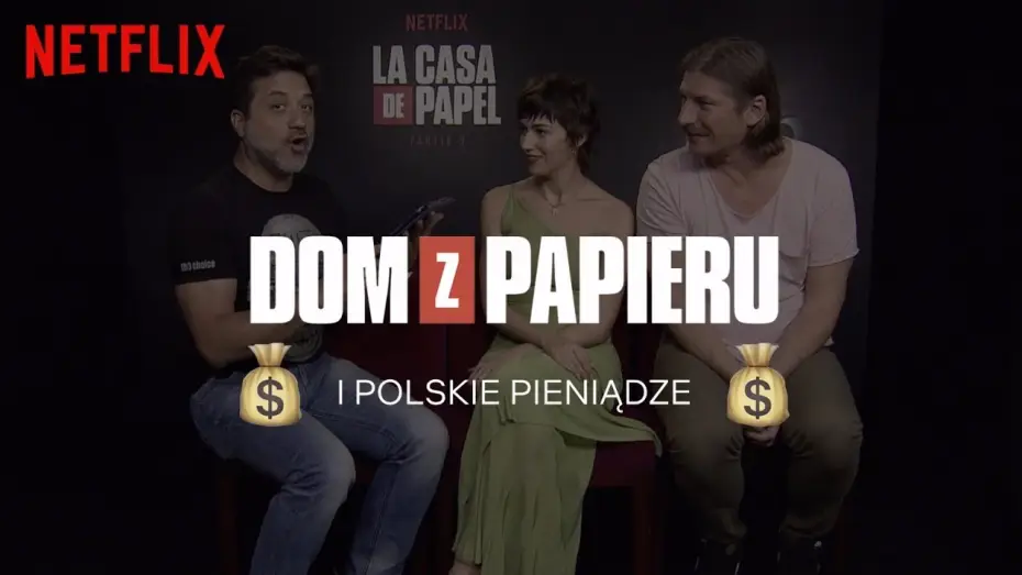 Видео к сериалу Бумажный дом — Polskie pieniądze | Dom z papieru | Netflix