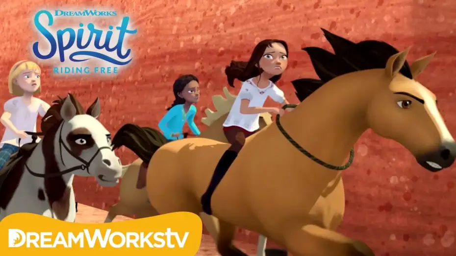 Видео к сериалу Спирит: Скачки на свободе — Lucky and Spirit to the Rescue | SPIRIT RIDING FREE