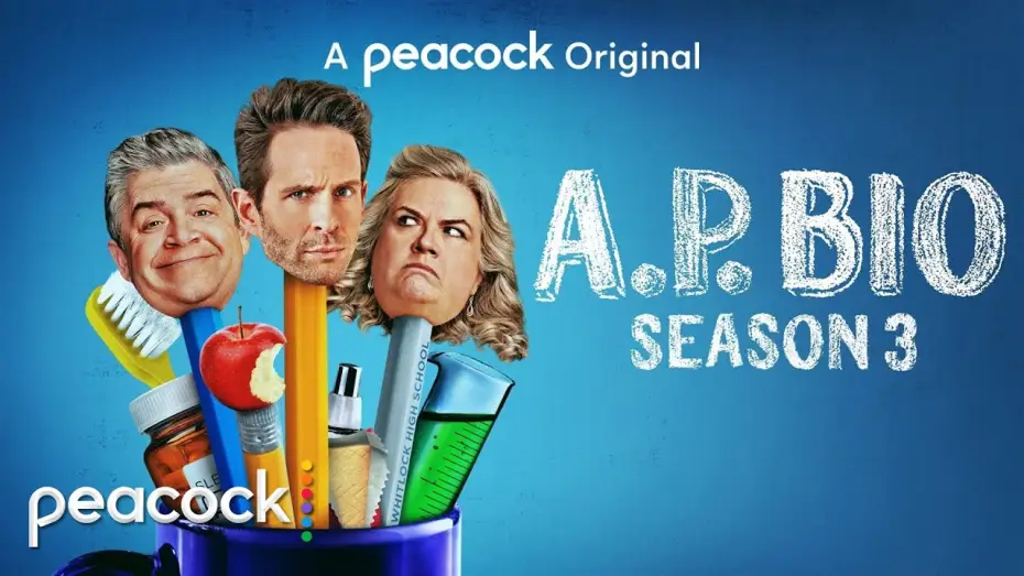 Видео к сериалу Курс биологии — A.P. Bio Season 3 | Official Trailer | Peacock