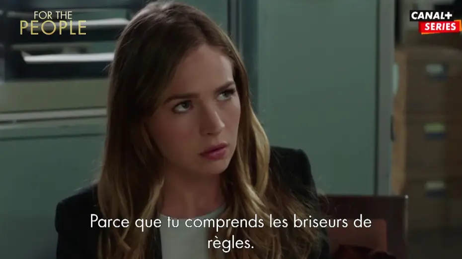 Видео к сериалу Для людей — For the people - Bande Annonce VOST