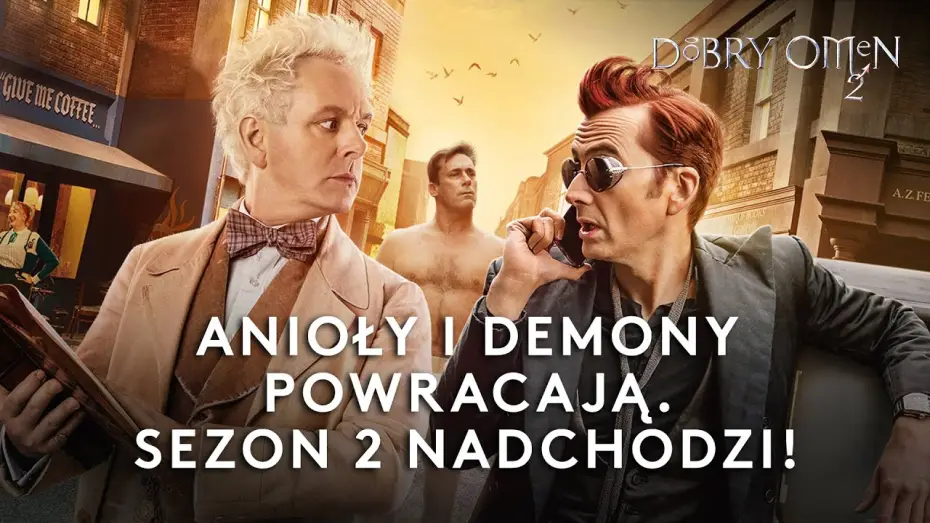 Видео к сериалу Благие знамения — Dobry Omen sezon 2 | Oficjalny zwiastun | Prime Video Polska