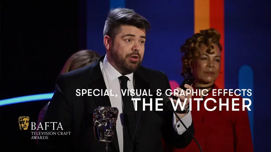Видео к сериалу Ведьмак — The Witcher wins Special, Visual and Graphic Effects | BAFTA TV Craft Awards 2024