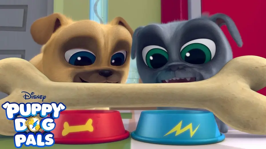 Видео к сериалу Дружные мопсы — Theme Song | Puppy Dog Pals | Disney Junior
