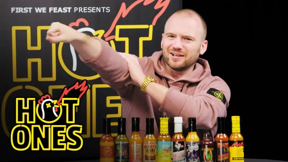 Видео к сериалу Острые крылышки — Sean Evans Reveals the Season 8 Hot Sauce Lineup | Hot Ones
