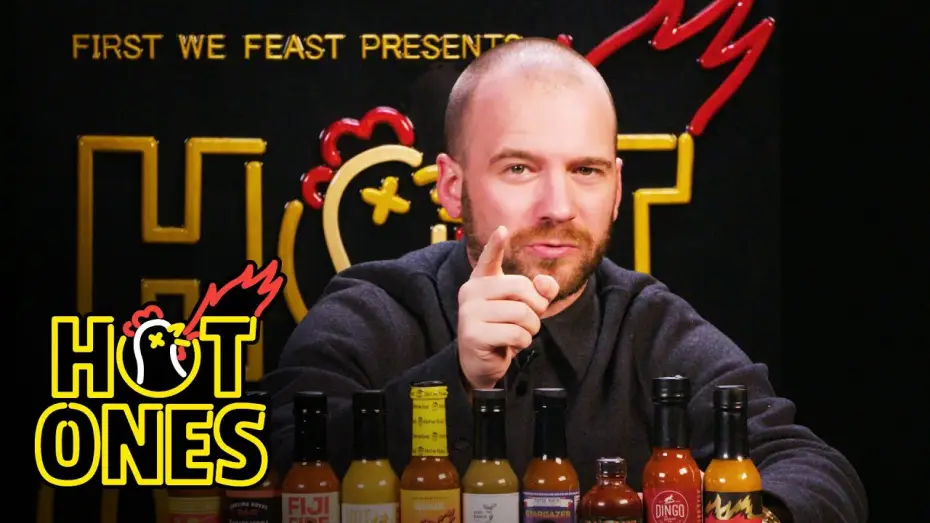Видео к сериалу Острые крылышки — Sean Evans Reveals the Season 11 Hot Sauce Lineup | Hot Ones
