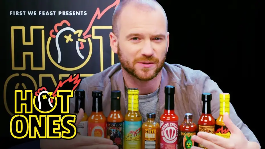 Видео к сериалу Острые крылышки — Sean Evans Reveals the Season 9 Hot Sauce Lineup | Hot Ones