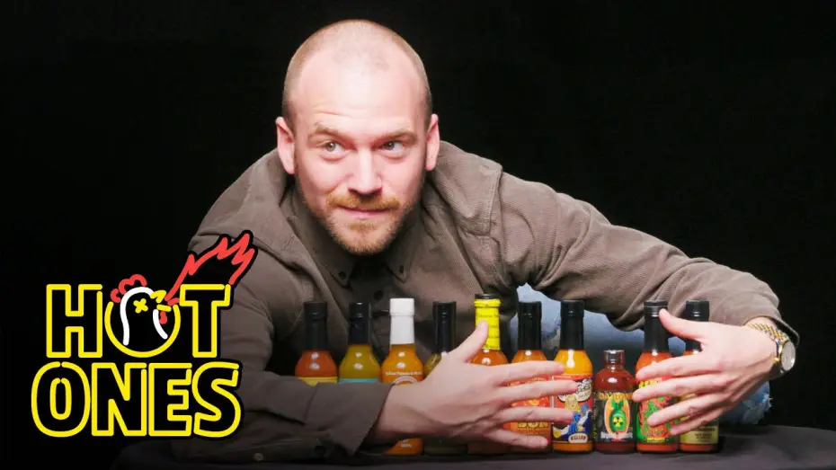 Видео к сериалу Острые крылышки — Sean Evans Reveals the Season 14 Hot Sauce Lineup | Hot Ones