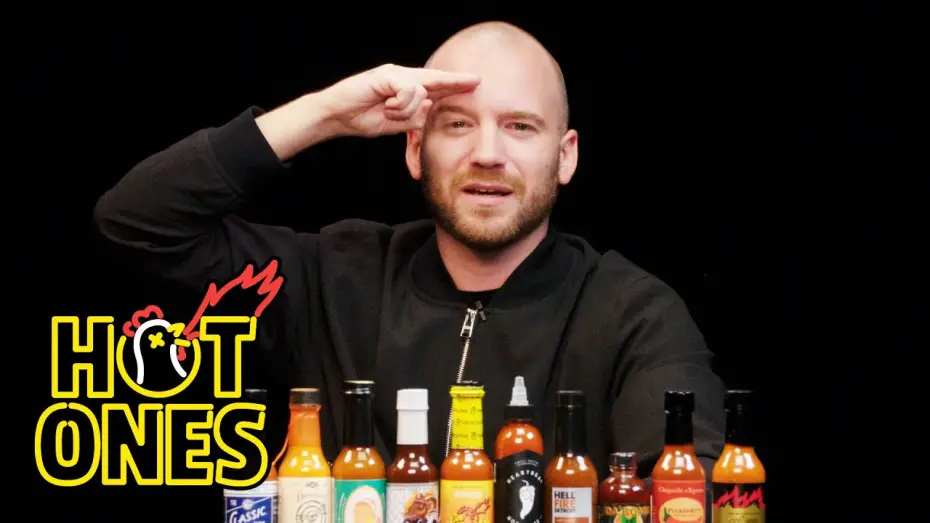 Видео к сериалу Острые крылышки — Sean Evans Reveals the Season 13 Hot Sauce Lineup | Hot Ones