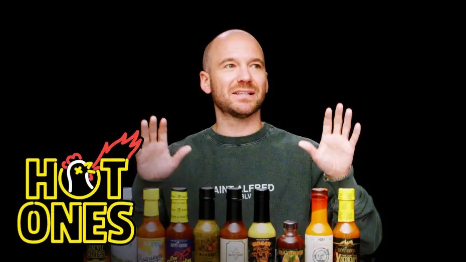Видео к сериалу Острые крылышки — Sean Evans Reveals the Season 22 Hot Sauce Lineup | Hot Ones