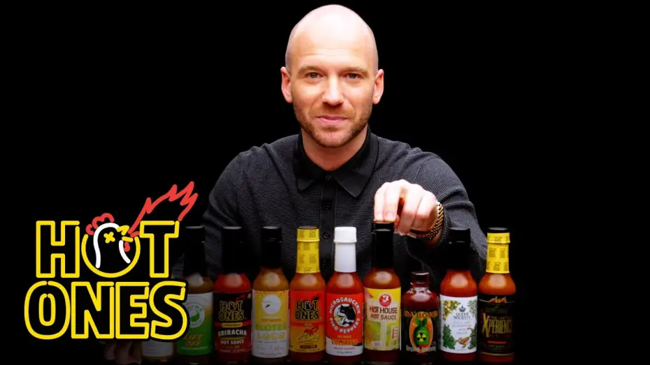 Видео к сериалу Острые крылышки — Sean Evans Reveals the Season 26 Hot Sauce Lineup | Hot Ones