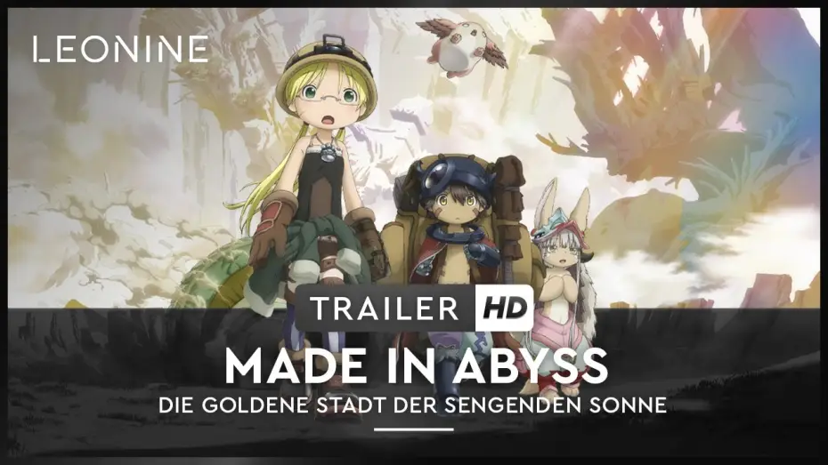 Видео к сериалу Созданный в Бездне — Made in Abyss - Die Goldene Stadt der sengenden Sonne - Trailer (deutsch/german; FSK 6)