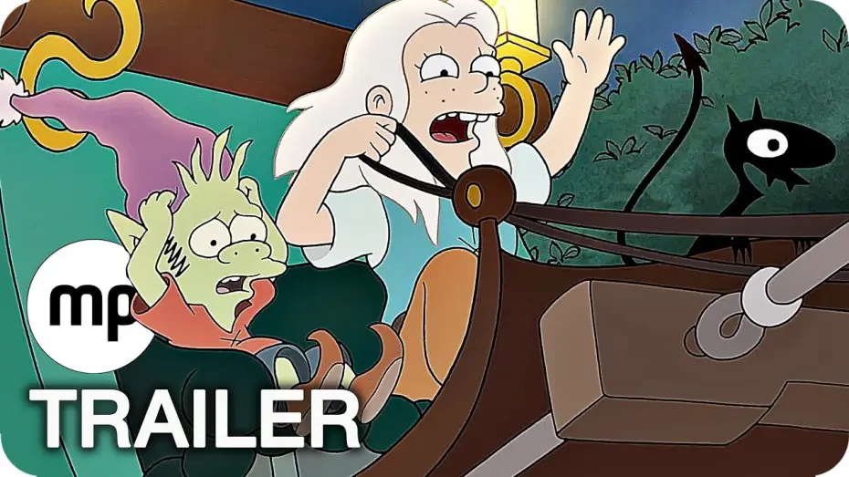 Видео к сериалу Разочарование — Disenchantment | Teil 1 - Trailer