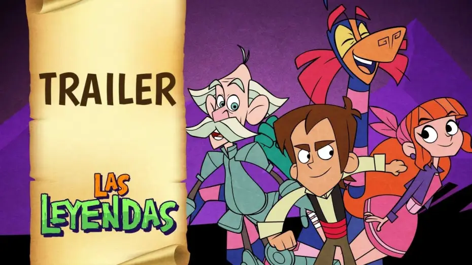 Видео к сериалу Легенды: Поиск — Trailer OFICIAL de Las Leyendas (Legend Quest) EN EXCLUSIVA EN NETFLIX