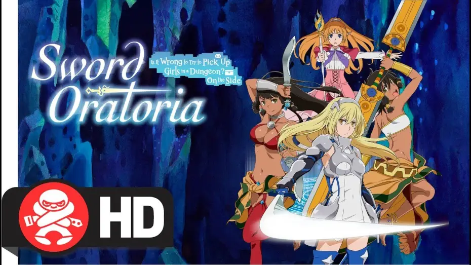 Видео к сериалу Может, я встречу тебя в подземелье? Меч Оратории — Sword Oratoria: Is it Wrong to Try to Pick up Girls in a Dungeon? on the Side - Official Trailer
