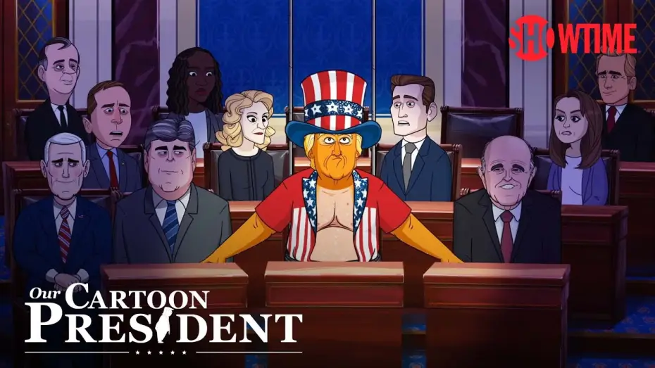Видео к сериалу Наш мультяшный президент — Our Cartoon President Season 3 (2020) Teaser Trailer | Stephen Colbert SHOWTIME Series