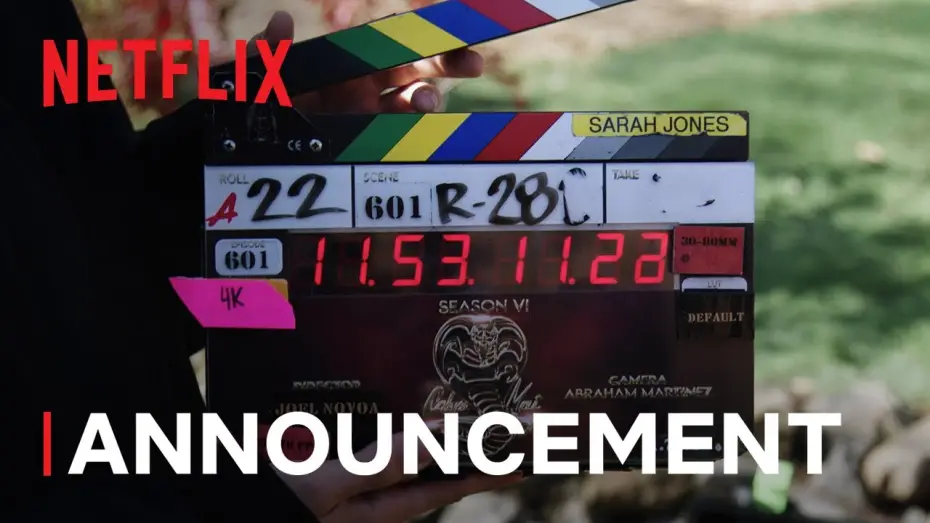 Видео к сериалу Кобра Кай — Season 6  Production Announce - We're Back!