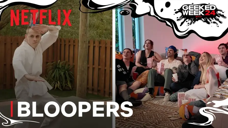 Видео к сериалу Кобра Кай — Season 6 Bloopers - Cast Reacts