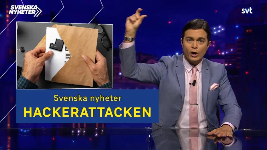 Видео к сериалу Шведские новости — Svenska nyheter - Hackerattacken
