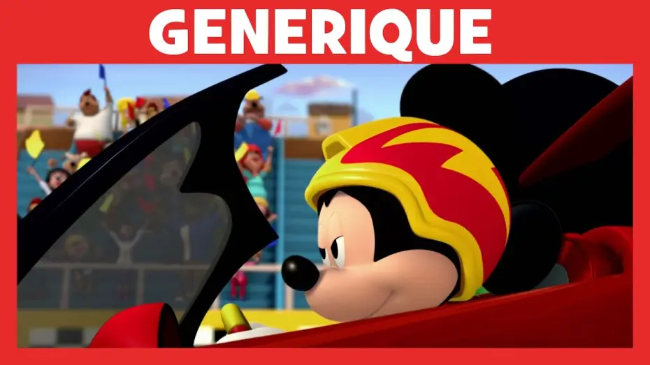 Видео к сериалу Микки и весёлые гонки — Générique de Mickey et ses amis : Top Départ ! - Disney Junior