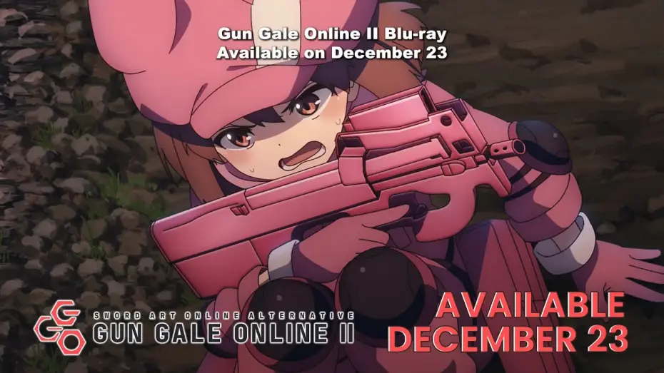 Видео к сериалу Мастера меча онлайн: Альтернативная призрачная пуля — Sword Art Online Alternative: Gun Gale Online II  | BLU-RAY RELEASES DECEMBER 23RD [Subtitled]