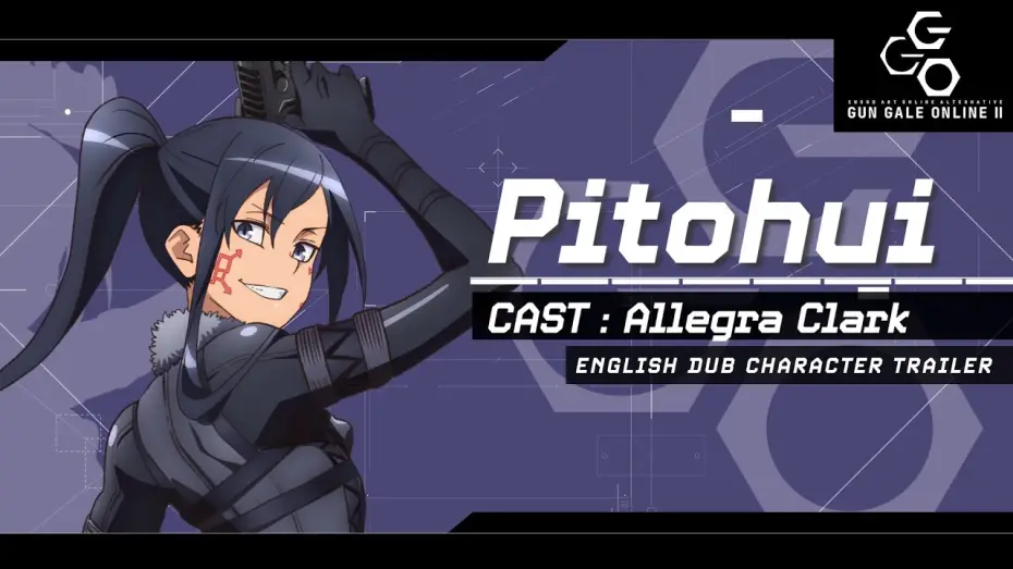 Видео к сериалу Мастера меча онлайн: Альтернативная призрачная пуля — Gun Gale Online II English Dub Character Trailer (Pitohui)
