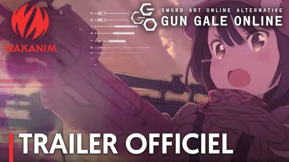 Видео к сериалу Мастера меча онлайн: Альтернативная призрачная пуля — SWORD ART ONLINE ALTERNATIVE "GUN GALE ONLINE" - Bande Annonce VOST