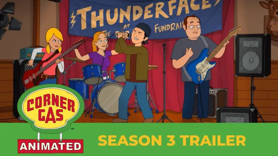 Видео к сериалу Заправка на углу — Сезон 3 — Corner Gas Animated Season 3 Trailer