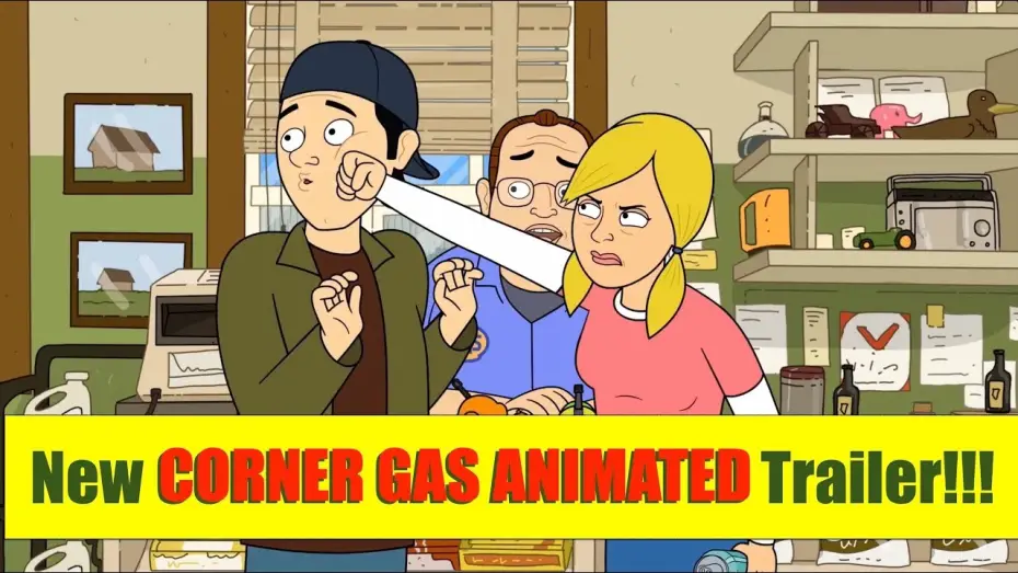Видео к сериалу Заправка на углу — Сезон 1 — CORNER GAS ANIMATED - SEASON 1 TRAILER!!! (Premieres Apr.2)