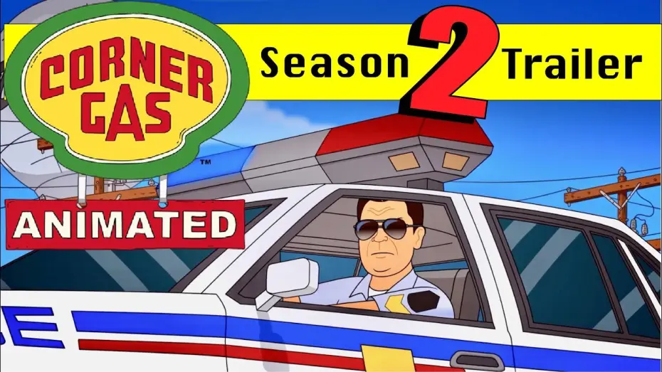 Видео к сериалу Заправка на углу — CORNER GAS ANIMATED - Season 2 Trailer!!!