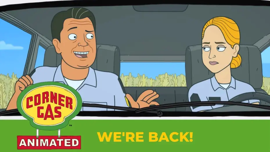 Видео к сериалу Заправка на углу — Corner Gas Animated- We're Back!